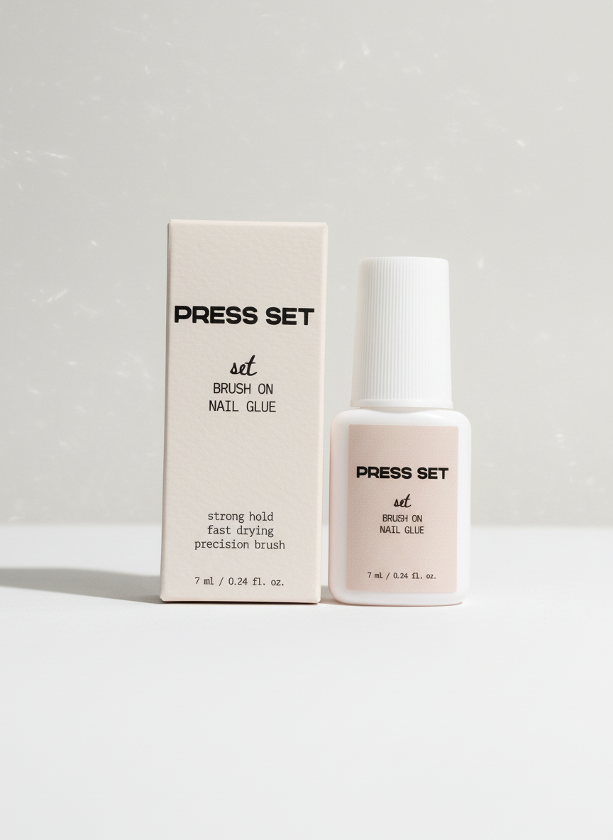 Set - Brush On Nail Glue