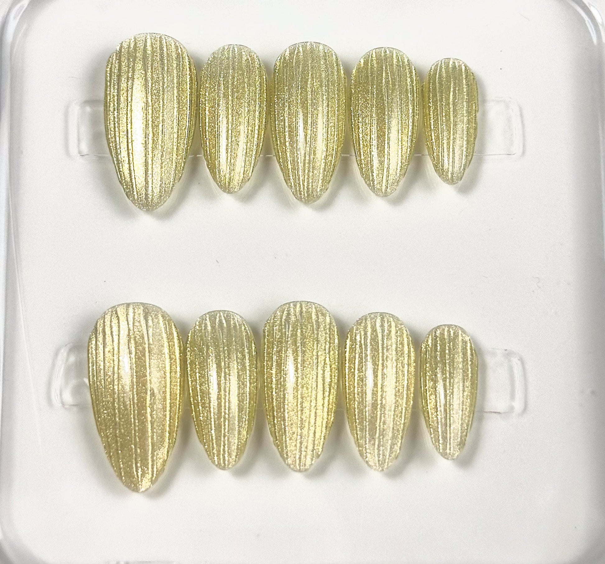 Butter Fluted Glass