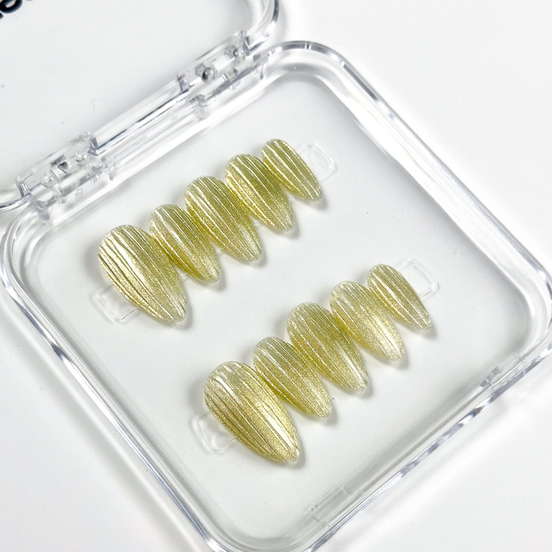 Butter Fluted Glass