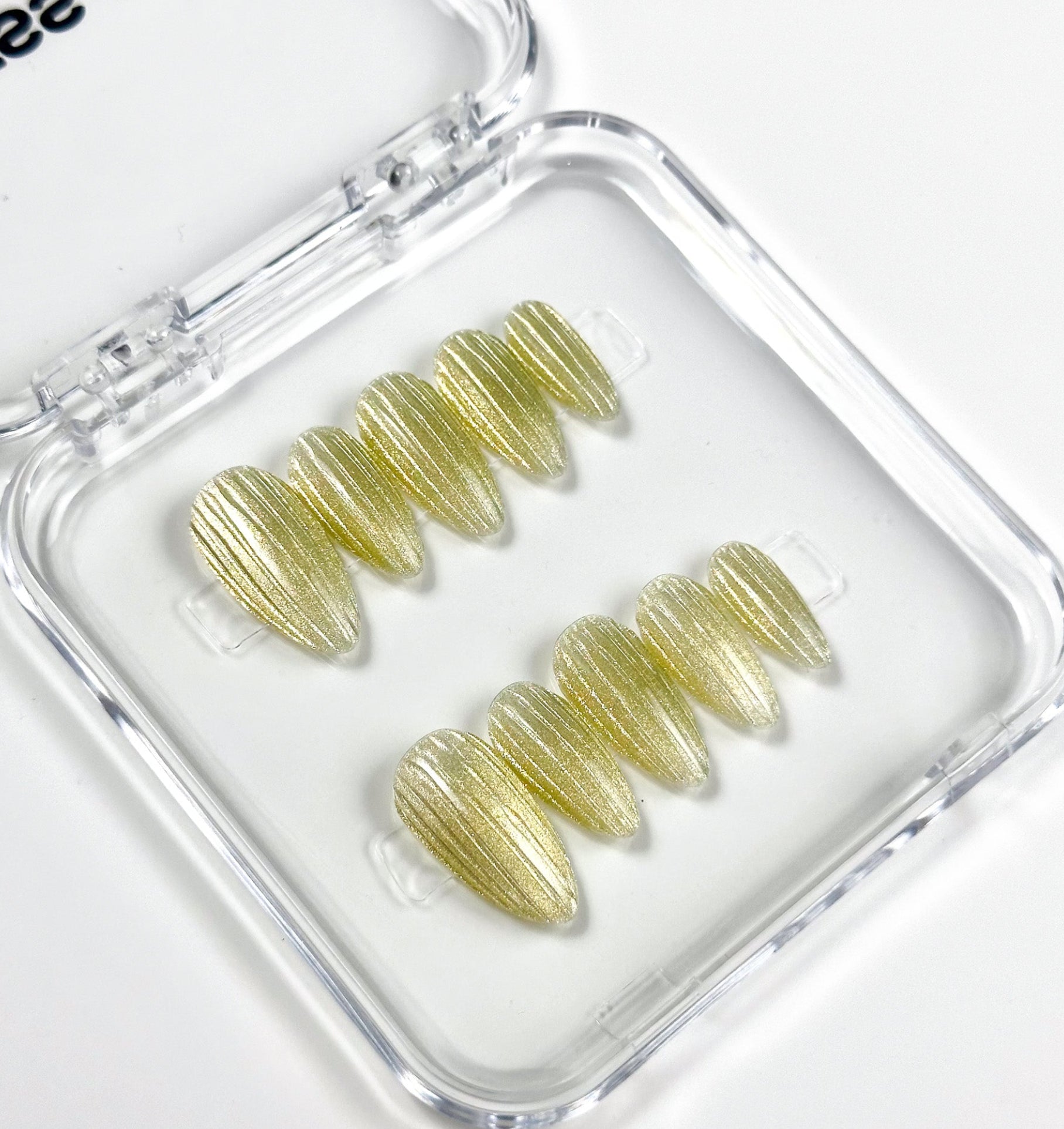 Butter Fluted Glass